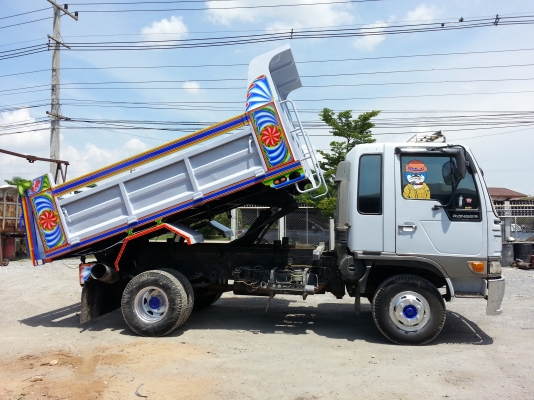 ขาย 6ล้อ สิงห์ไฮเธค (สมอเงิน)ปี2552 รุ่นJAC 210แรงม้า 6เกียร์,ดั้มดิน