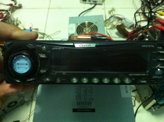 Clarion DRX7575Z 24Bit 4V CD FMคลื่นไทย มือ2