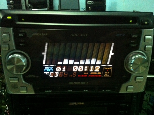 ADDZEST ADB345MP MP3 เทป AUX กราฟฟิกEQ ไม่มีปรีเอ้า มือ2 ญี่ปุ่น ADDZEST ADB345MP MP3 เทป AUX กราฟฟิกEQ ไม่มีปรีเอ้า มือ2 ญี่ปุ่น