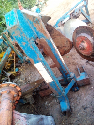 ผานขุดมัน ป.เสรีโชคชัย ใช้45แรงขึ้น ไม่มีรอยเชื่อม ดาม