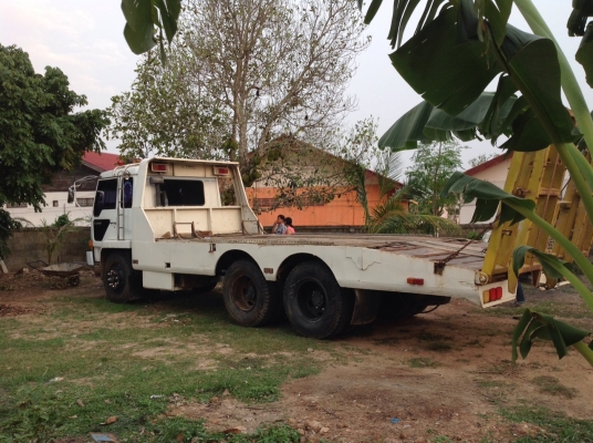 Misu Fuso เทเลอร์ รถเกี่ยวข้าว พร้อมหาง