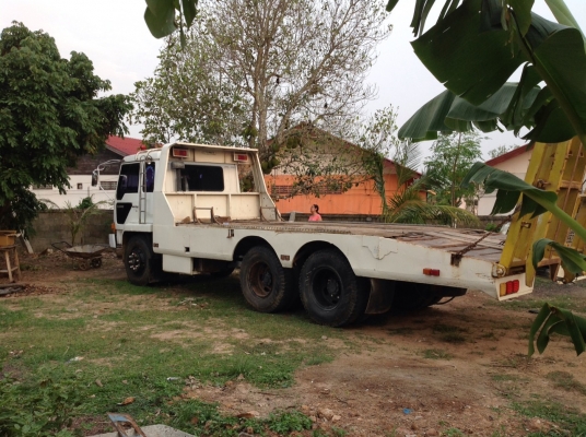 Misu Fuso เทเลอร์ รถเกี่ยวข้าว พร้อมหาง