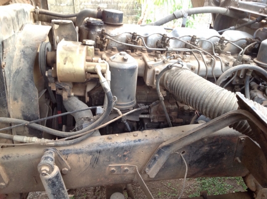 Misu Fuso เทเลอร์ รถเกี่ยวข้าว พร้อมหาง