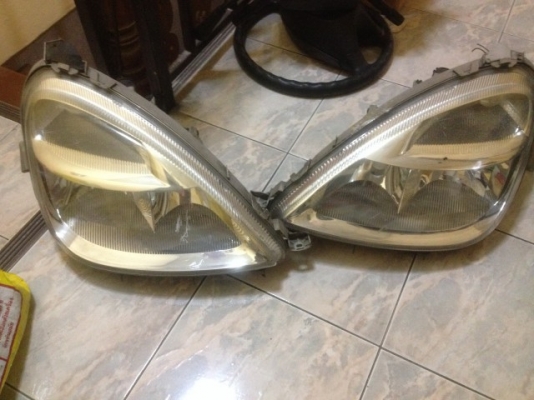 ไฟหน้า BENZ A160 ของเก่าญี่ปุ่นเเท้สภาพดี