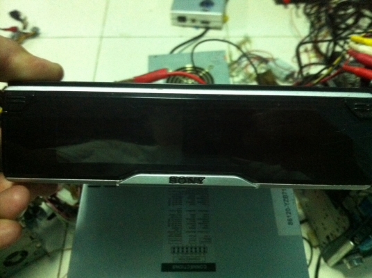 SONY CDX-L650X CD AUX  กราฟฟิกหน้าจอ ปรีเอ้า3ชุด คุมกล่องCD พร้อมรีโมท มือ2 ญี่ปุ่น