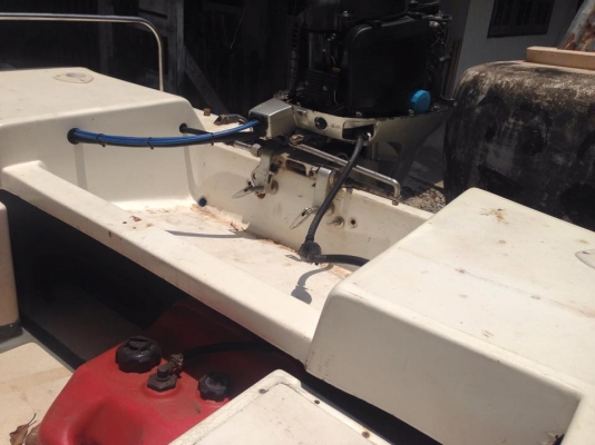 ขายเรือ14ฟุต เครื่องฮอนด้า 25แรง โฟสโต๊ก