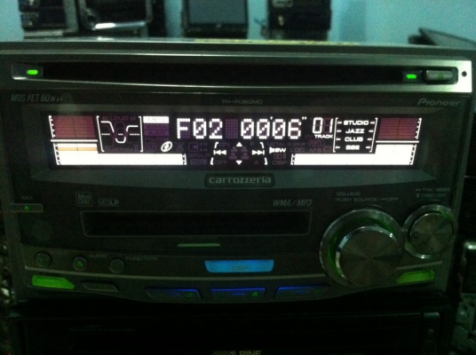 Pioneer FH-P050MDzz MP3 CD MD 1ปรีเอ้า มือ2 ญี่ปุ่น