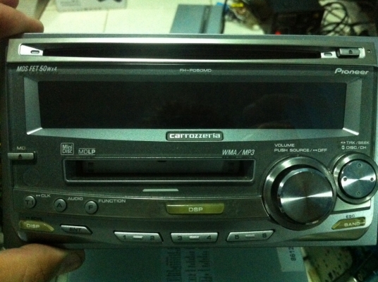 Pioneer FH-P050MDzz MP3 CD MD 1ปรีเอ้า มือ2 ญี่ปุ่น