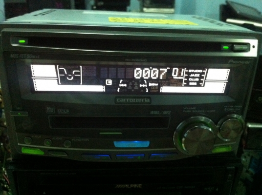 Pioneer FH-P050MDzz MP3 CD MD 1ปรีเอ้า มือ2 ญี่ปุ่น