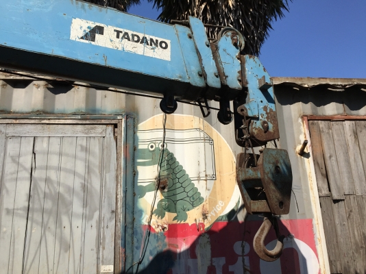 เครนติดรถบรรทุก