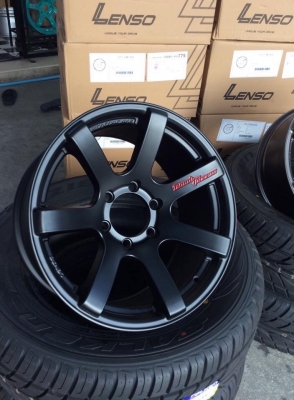 แม็กใหม่lenso rtcขอบ18 พร้อมยางฟอเคน 265 60 18. เพียง35900 แถมครบด่วนน
