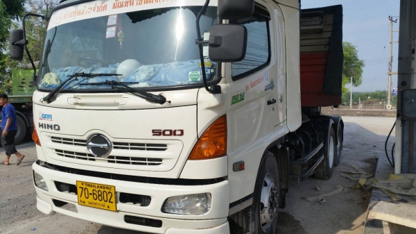 ขายด่วนครับ หัวลาก HINO MECA 260 ปี54 แก๊สโรงงาน ครับ รถสวยพร้อมใช้เลยครับ เจ้านาย