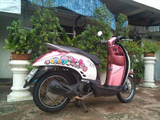 รถบ้าน honda scoopy 110i ปี54 เครื่องดี วิ่งน้อย 18,000