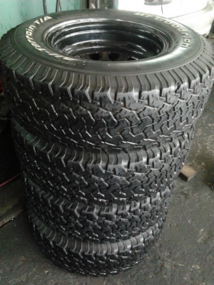 ล้อลาย Rock + BF All 265/75/16 ปี11 สวยๆ 1ชุด