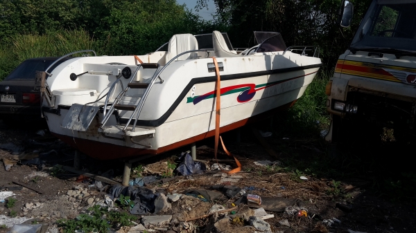 ขายครับโครงเรือ23ฟุต สภาพดีมากไม่มีเวลาทำไม่มีเครื่องขายถูกครับ 95000 บาทเท่านั้น