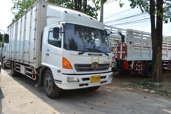 HINO MEGA FG 220 hp ตู้บรรทุก 10 บาน  ยาว 7.20 m