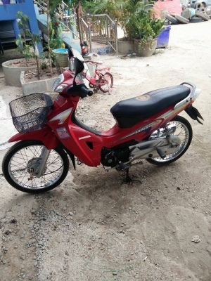 ขายเวฟ125 ทะเบียนไม่ขาดต่อ+ชุดโอน พร้อมใช้งาน