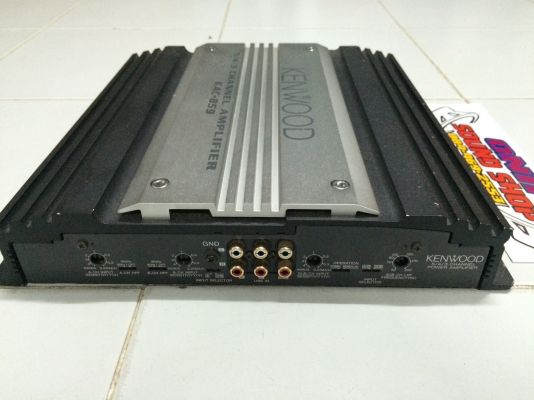 เพาเวอร์แอมป์ Kenwood รุ่น KAC-859 แอมป์มือสองญี่ปุ่น 5/4/3 Ch 720 Watt Max ผลิตที่ Mexico