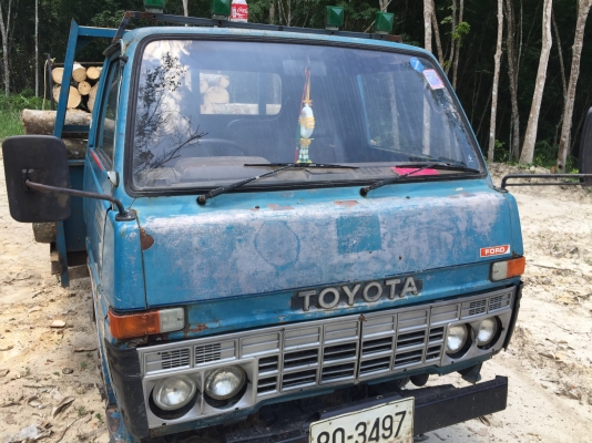 6 ล้อท้ายลาด 85 แรง TOYOTA BU30 ปี2534 ไดน่า รถดีมาก เดิมๆ รถเต็ม เล่มทะเบียนพร้อม