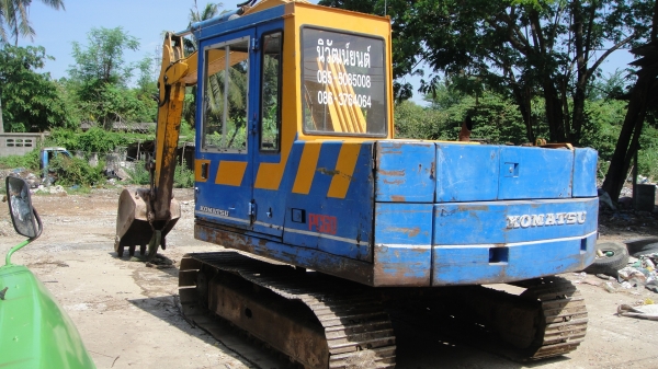 KOMATSU PC60--3 เครื่องดี ปั๊มแรง เอวแน่น มาลองขับได้ สภาพดีพร้อมใช้ ราคาถูก