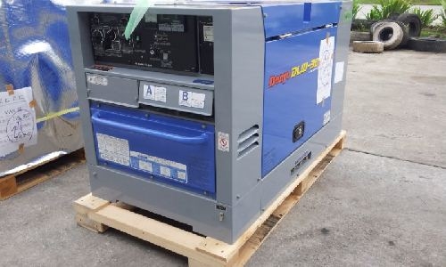 DLW300LSW  New Denyo : เครื่องเชื่อมและเครื่องปั่นไฟ 10kva. มือหนึ่ง