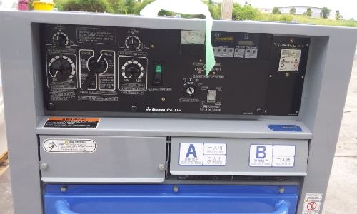 DLW300LSW  New Denyo : เครื่องเชื่อมและเครื่องปั่นไฟ 10kva. มือหนึ่ง
