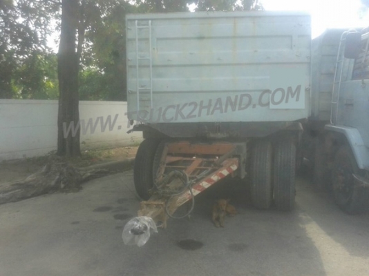 หางคอกดัมพ์สามมิตร  กระบะดัมพ์  เพลาสามมิตร รุ่น FD600