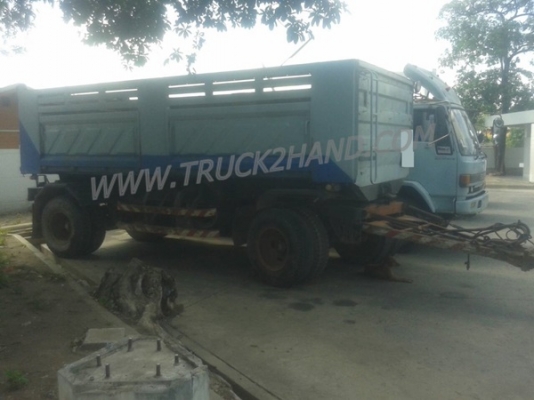 หางคอกดัมพ์สามมิตร  กระบะดัมพ์  เพลาสามมิตร รุ่น FD600