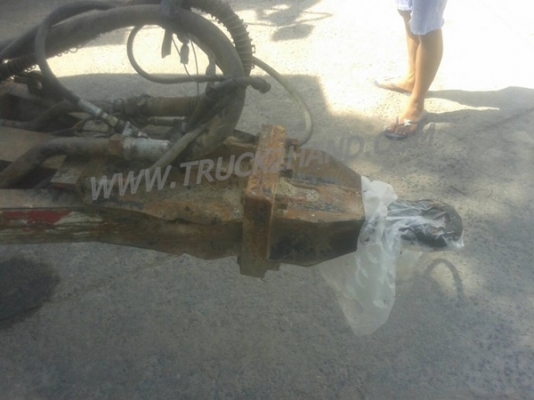 หางคอกดัมพ์สามมิตร  กระบะดัมพ์  เพลาสามมิตร รุ่น FD600