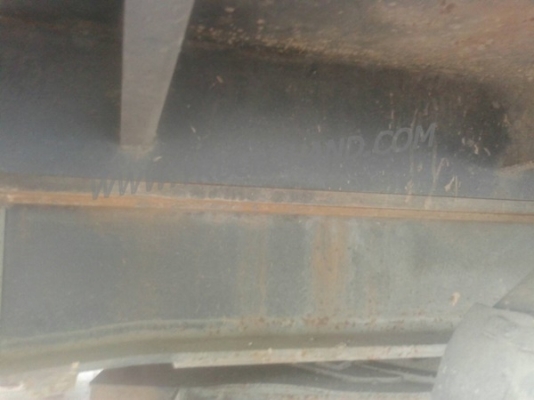 หางคอกดัมพ์สามมิตร  กระบะดัมพ์  เพลาสามมิตร รุ่น FD600