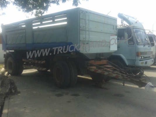 หางคอกดัมพ์สามมิตร  กระบะดัมพ์  เพลาสามมิตร รุ่น FD600