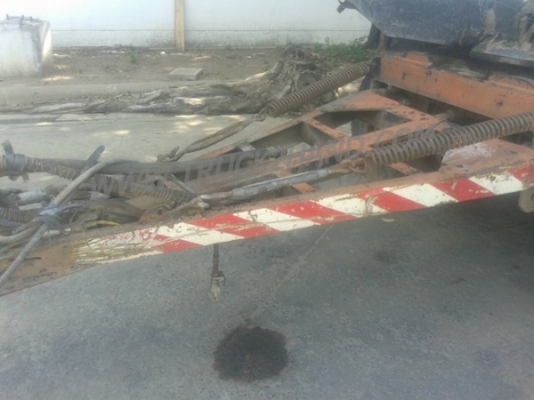 หางคอกดัมพ์สามมิตร  กระบะดัมพ์  เพลาสามมิตร รุ่น FD600