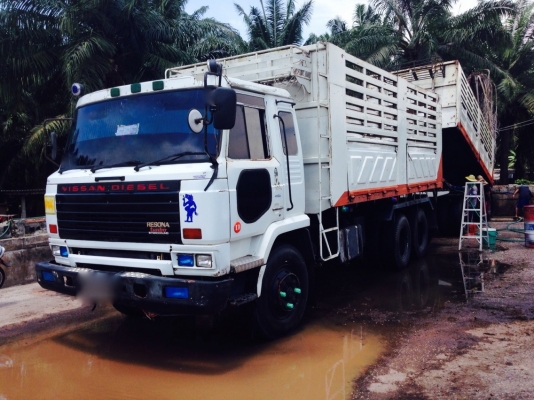 รถนิสสัน 10 ล้อดั้ม  290  แรงม้า.  ( ขายแม่ / ลูก. )   สนใจติดต่อ  081 - 6079515