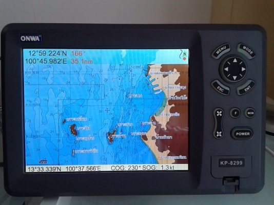 ขาย gps onwa หน้าจอ 8 นิ้ว