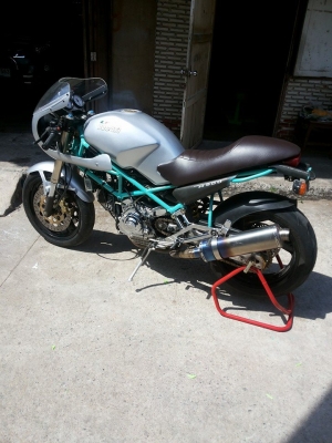 ทำใจขายคับ  รับแลกเทริน ลูกรัก ducati m900 เอกสาร อินวอยแท้ๆ สภาพตามรูปเลยคับ ขอขาย95000คับ สนใจรายละเอียดเพิ่มเติม Line: nooksh. Tel. 0903120561 อยู่ ฉะเชิงเทราคับ