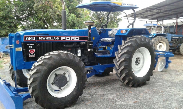 ขายฟอร์ด 7840 สองเพาคาราโร่หกสูบ เกียร์กลาง 8 &times; 2 เล่มทะเบียน ดันหน้าหางสี่ไครเฮงหลี