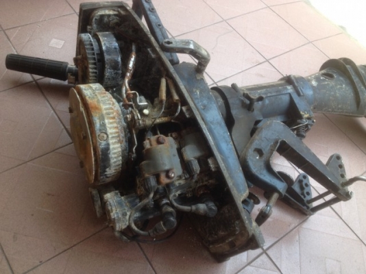 เครื่องเรือ YAMAHA 8 เเรงของมาจากญี่ปุ่นตามสภาพเป็นอะไหล่