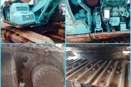 ขายรถขุดแบ็คโค KOBELCO SK 100-2 MARK 5 รถเก่านอก สภาพพร้อมใช้ มีเอกสารแจ้งจำหน่าย