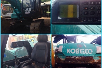 ขายรถขุดแบ็คโค KOBELCO SK 100-2 MARK 5 รถเก่านอก สภาพพร้อมใช้ มีเอกสารแจ้งจำหน่าย