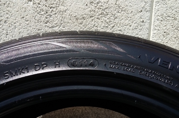 ยาง,205-45-16 Hankook V12 Evo ปี14สวยๆ หนึ่งเส้น 1,400