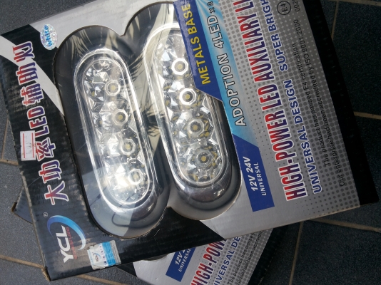 ขายสปอร์ตไลต์ LED ติดรถ 12/24V