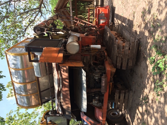 ขาย รถเกี่ยว พรัอมเทเลอ บรรทุก10ล้อ2เพลา