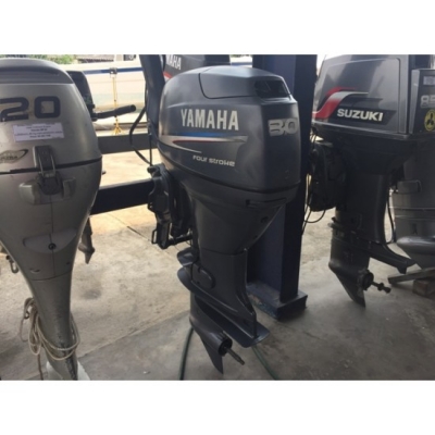 ขายเครื่องยนต์เรือมือสอง Yamaha 30แรงม้า 4จังหวะ จากประเทศญี่ปุ่น