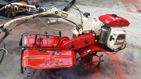 รถพรวนดิน สาดเดิน ปรับสภาพแล้วพร้อมใช้งาน