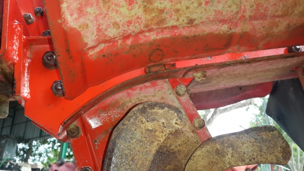 รถพรวนดิน สาดเดิน ปรับสภาพแล้วพร้อมใช้งาน