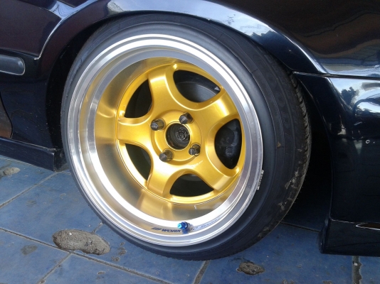 ขายล้อแม็กพร้อมยาง แม็ก w work s1c ขอบ 15