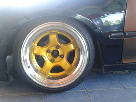 ขายล้อแม็กพร้อมยาง แม็ก w work s1c ขอบ 15