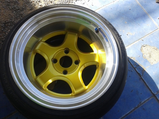 ขายล้อแม็กพร้อมยาง แม็ก w work s1c ขอบ 15