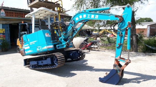 ขายด่วนรถเเม็คโครคูโบต้า KH-27เทียบเท่า PC30เคื่องคูโบต้า3สูบเก่าญี่ปุ่นแท้ไม่เคยใช้งานเมืองไทยเลย