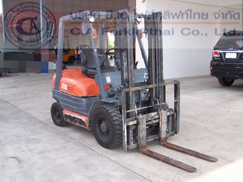 ขายรถ โฟล์คลิฟท์ TOYOTA รุ่น 6-FD20